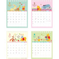 Japan Disney Desk Calendar - Pooh / Friends 2025 - 2