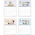 Japan Peanuts Desk Calendar - Snoopy / Friends 2025 - 3