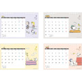 Japan Peanuts Desk Calendar - Snoopy : Colorful 2025 - 3
