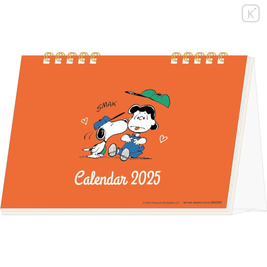 Japan Peanuts Desk Calendar - Snoopy / Kids 2025 - 1