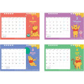 Japan Disney Desk Calendar - Pooh / 2025 - 2