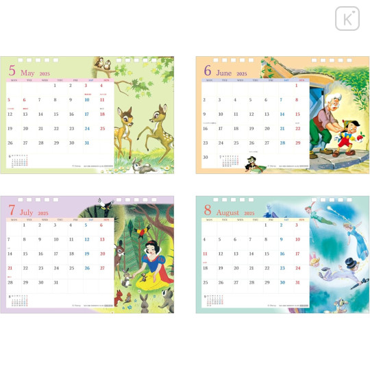 Japan Disney Desk Calendar - Bambi / 2025 - 3