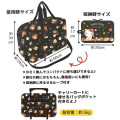 Japan Sanrio Folding Boston Bag - Hello Kitty / Watercolor Flower - 5