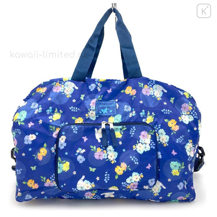 Japan Sanrio Travel Folding Boston Bag - Cinnamoroll : Watercolor