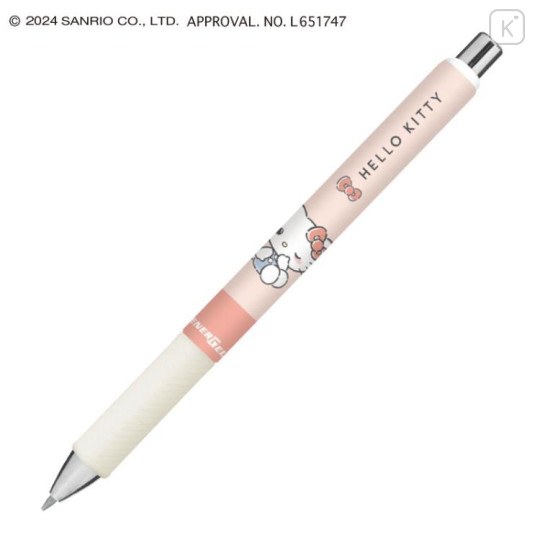 Japan Sanrio EnerGel Gel Pen - Hello Kitty / Wink - 1