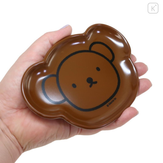 Japan Miffy Accessory Catchall Tray - Boris : Brown Face - 2