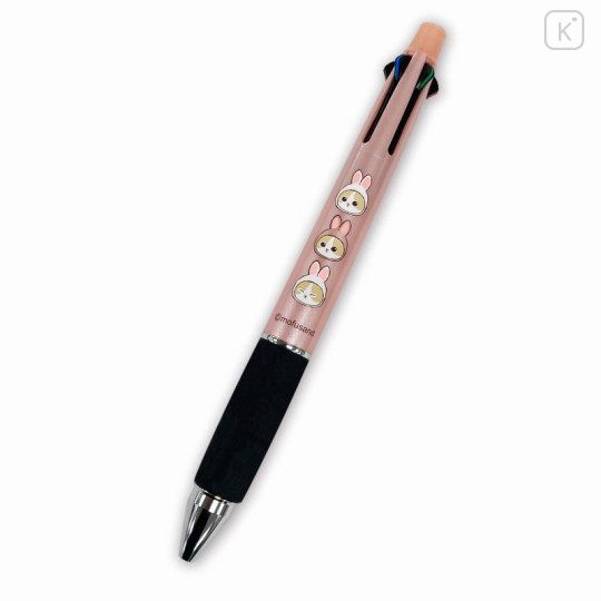 Japan Mofusand Jetstream 4&1 Multi Pen + Mechanical Pencil - Rabbit Face Cat - 1