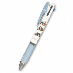 Japan Mofusand Jetstream 3 Color Multi Ball Pen - Shark Cat Same Nyan