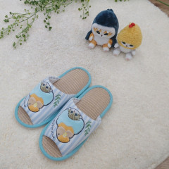 Japan Mofusand Room Slippers - Parakeet Cat Nyan