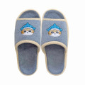 Japan Mofusand Comfort Pile Room Slippers - Shark Cat Same Nyan - 1