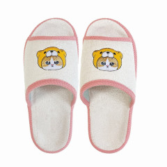 Japan Mofusand Comfort Pile Room Slippers - Bear Cat Kuma Nyan