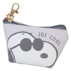 Japan Peanuts Triangular Mini Pouch - Snoopy / Joe Cool