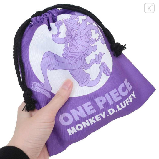 Japan One Piece Mini Drawstring Pouch - Monkey D Luffy Gear 5 - 2