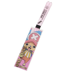 Japan One Piece Clear Chopsticks 23cm - Chopper Pink