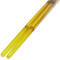 Japan One Piece Clear Chopsticks 23cm - Law Yellow - 2