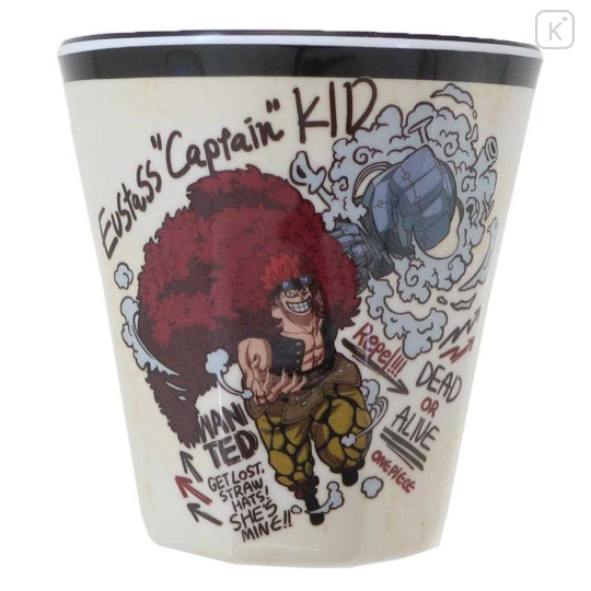 Japan One Piece Melamine Tumbler - Captain Eustass Kid - 1