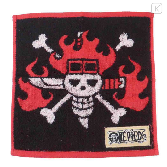 Japan One Piece Mini Towel Jacquard Handkerchief - Captain Eustass Kid - 1