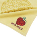 Japan One Piece Mini Towel Jacquard Handkerchief - Law's Devil Fruit / Ope Ope no Mi - 2