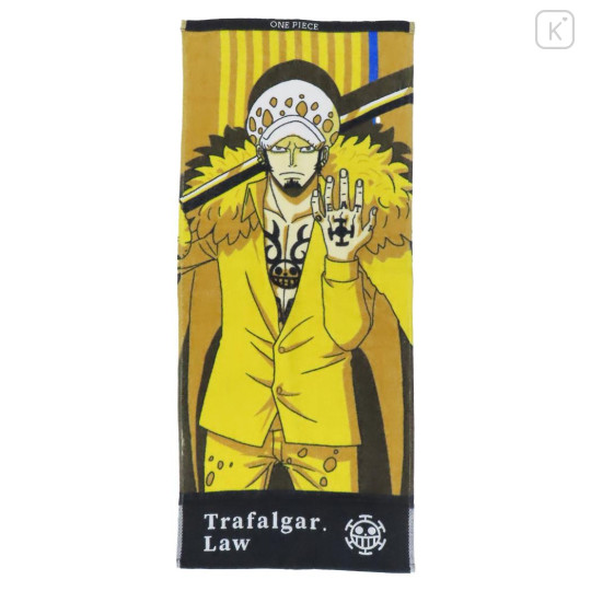 Japan One Piece Jacquard Face Towel - Law - 1