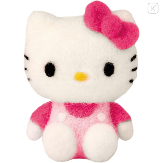 Japan Hamanaka × Sanrio Aclaine Needle Felting Kit - Hello Kitty - 1