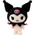 Japan Hamanaka × Sanrio Aclaine Needle Felting Kit - Kuromi - 1