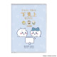 Japan Chiikawa B6 Planner Monthly Schedule Book - Chiikawa & Hachiware & Usagi : Comic Blue 2025