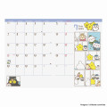 Japan Chiikawa B6 Planner Monthly Schedule Book - Chiikawa & Hachiware & Usagi / Comic Blue 2025 - 3