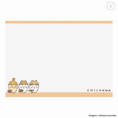 Japan Chiikawa B6 Planner Monthly Schedule Book - Chiikawa & Hachiware & Usagi / Comic Blue 2025 - 5