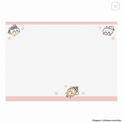 Japan Chiikawa B6 Planner Monthly Schedule Book - Chiikawa & Hachiware & Usagi / Comic Pink 2025 - 4