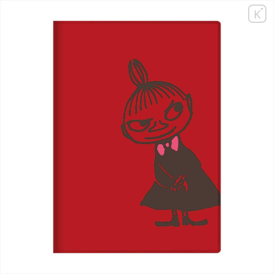 Japan Moomin B6 Planner Monthly Schedule Book - Little My : Red Smirk 2025 - 1
