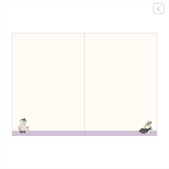 Japan Moomin B6 Planner Monthly Schedule Book - Little My : Red Smirk 2025 - 3