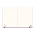 Japan Moomin B6 Planner Monthly Schedule Book - Little My : Red Smirk 2025 - 3