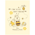 Japan Disney B6 Planner Weekly Schedule Book - Winnie the Pooh / Bee Eating 2025 - 1