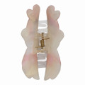 Japan Mofusand Pearl Acrylic Hair Claw Clip - Cat / Rabbit Baby Nyan - 5