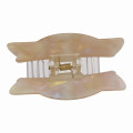 Japan Mofusand Pearl Acrylic Hair Claw Clip - Cat / Brown Nyan - 4