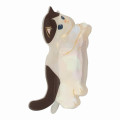 Japan Mofusand Pearl Acrylic Hair Claw Clip - Cat / Lying Down Nyan - 1