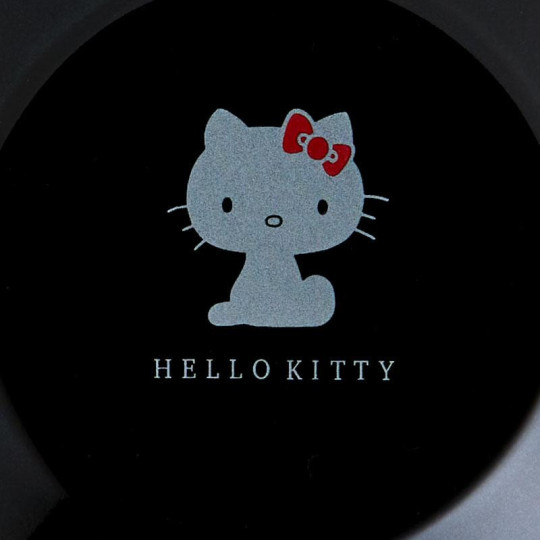 Japan Sanrio Plate - Hello Kitty / Black - 4