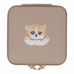 Japan Mofusand Accessory Case - Cat / Nyan Brown