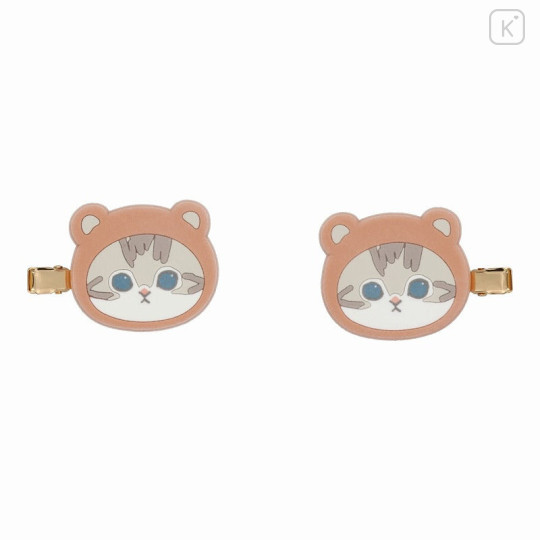 Japan Mofusand Bangs Clip - Cat / Bear Nyan - 3