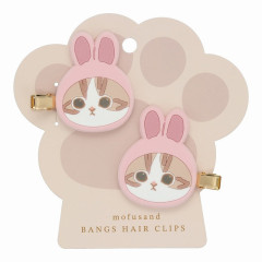 Japan Mofusand Bangs Clip - Cat / Rabbit Nyan