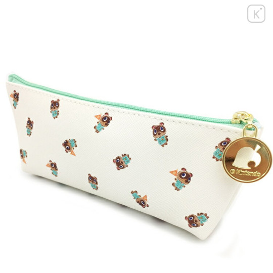 Japan Animal Crossing Pen Pouch Pencil Case - Green - 2