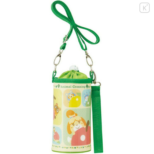 Japan Animal Crossing Plastic Bottle Holder - Green - 1