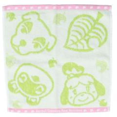 Japan Animal Crossing Jacquard Towel - Green