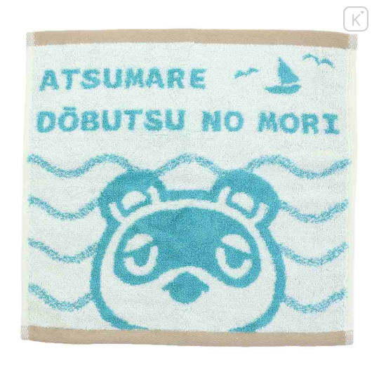 Japan Animal Crossing Jacquard Towel - Tom Nook Tanukichi - 1