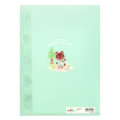 Japan Animal Crossing 5 Pockets A4 Clear File - Green - 2