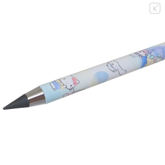 Japan Sanrio No-sharpen Zutto Pencil - Characters : Cool Watercolor Blue - 4