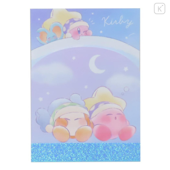 Japan Kirby Mini Notepad - Kirby & Waddle Dee / One's Daily Life Sleep - 1