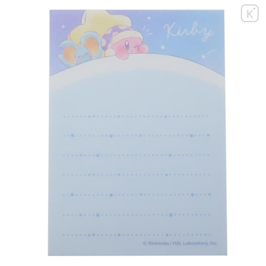 Japan Kirby Mini Notepad - Kirby & Waddle Dee / One's Daily Life Sleep - 3