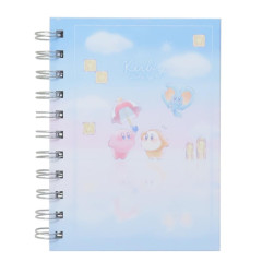 Japan Kirby A6 Ring Notebook - Kirby & Waddle Dee / One's Daily Life