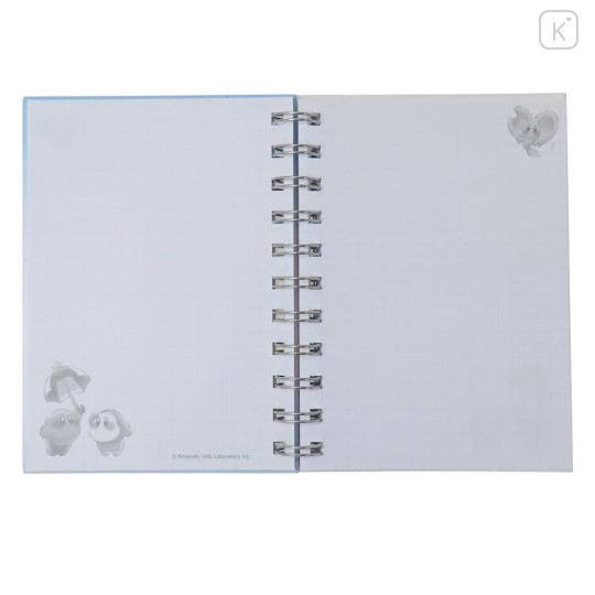 Japan Kirby A6 Ring Notebook - Kirby & Waddle Dee / One's Daily Life - 3